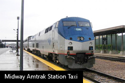 Taxi to st paul Midway Amtrak station